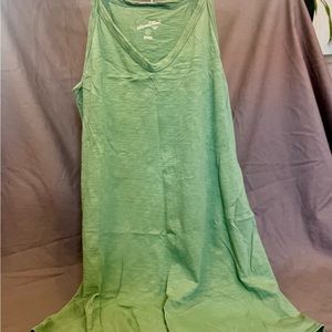 Universal Thread Green Sleeveless Dress